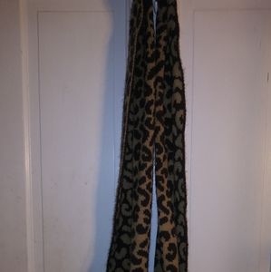 Infinity cheetah print scarf